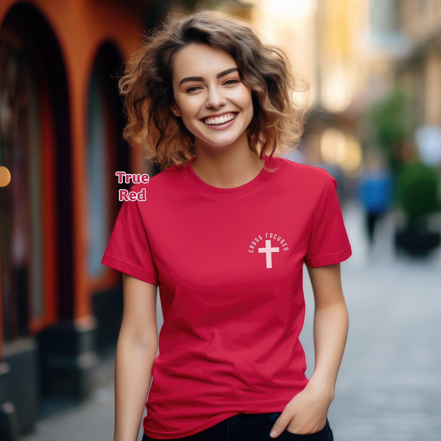 I'm Not Perfect, But I Know Someone - Performance Short Sleeve T-Shirt