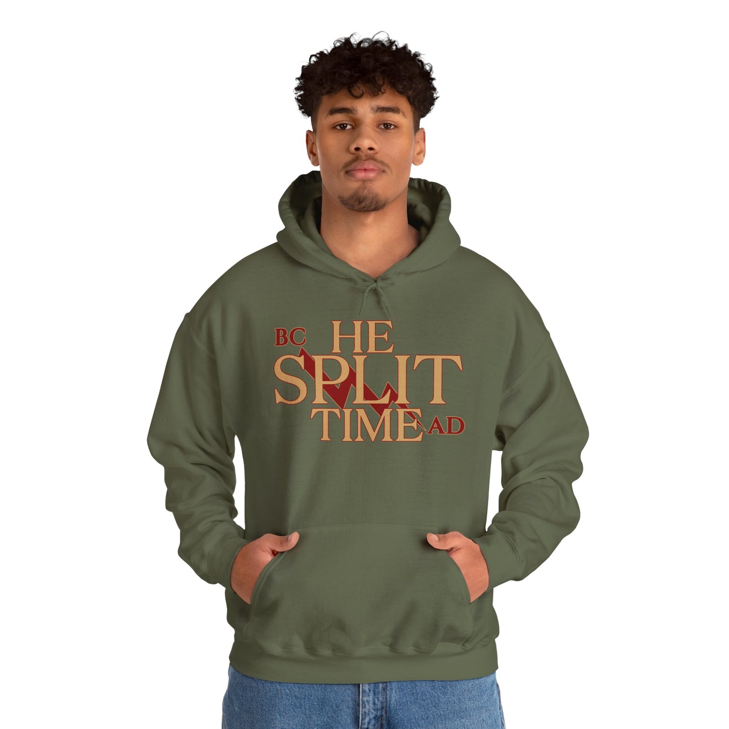 BC/AD He Split Time Unisex Hoodie