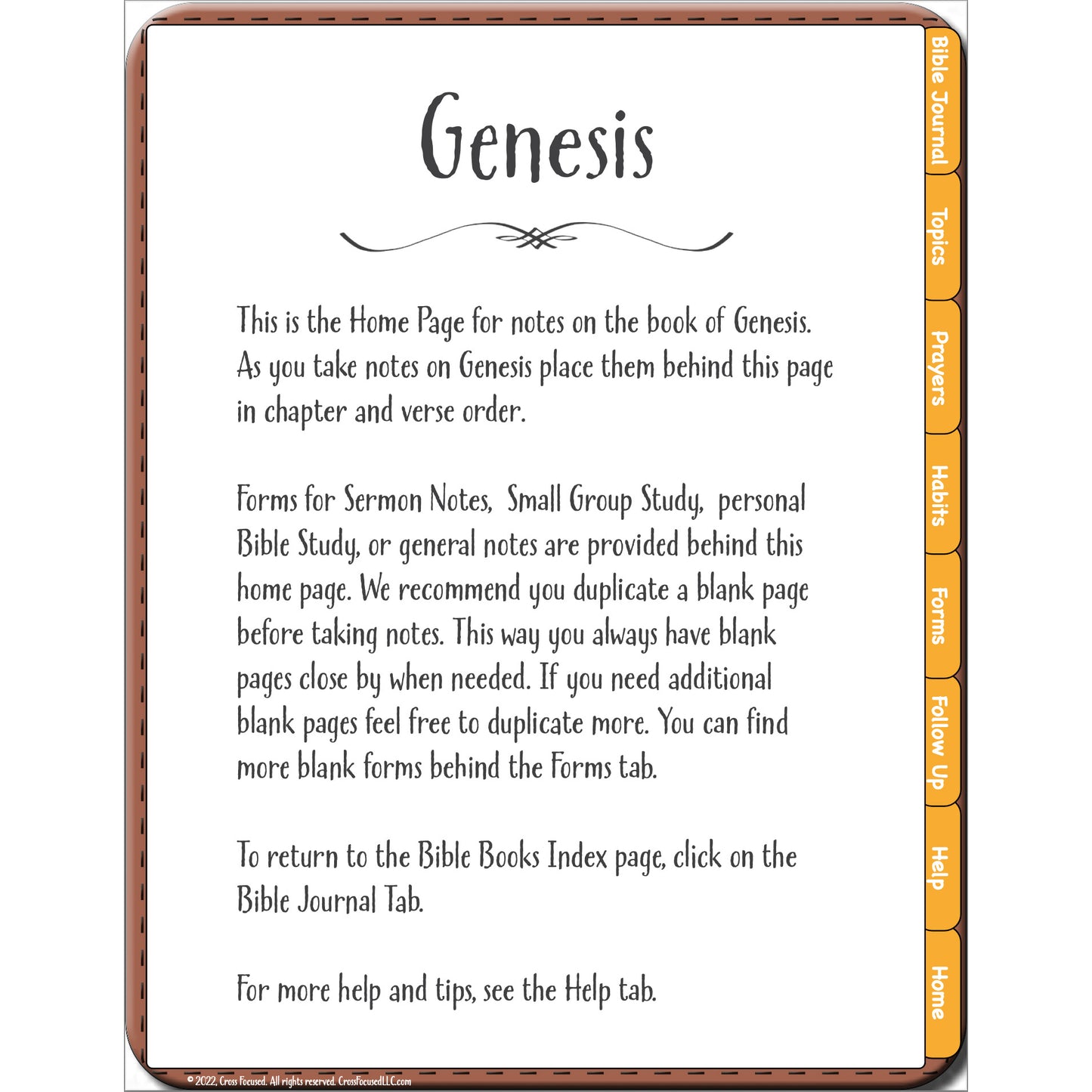 Bible Study Organizer Digital Download - Three Versions In One!