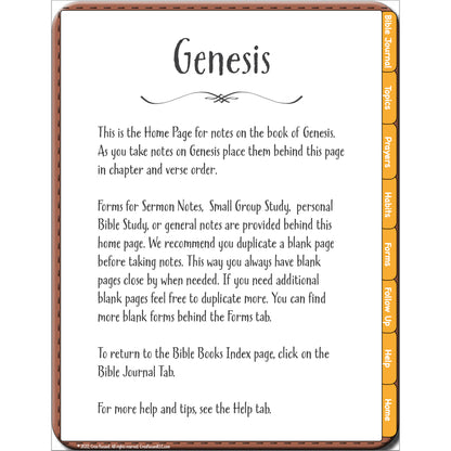 Bible Study Organizer Digital Download - Three Versions In One!