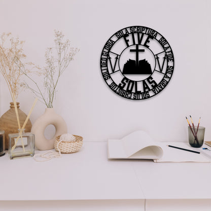 Five Solas Of The Reformation Sign