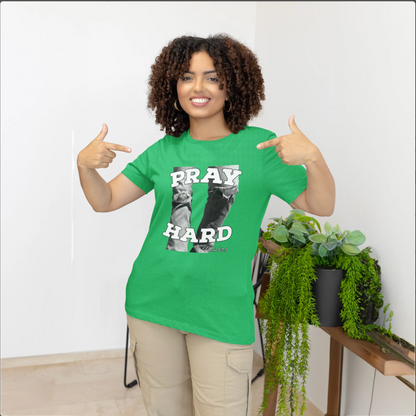 Pray Hard Tee - 7 Colors, 6 Sizes