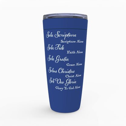 Five Solas 20 Ounce Insulated Stainless Steel Tumblers