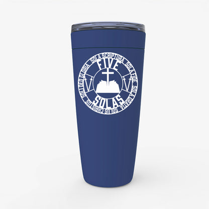 Five Solas 20 Ounce Insulated Stainless Steel Tumblers