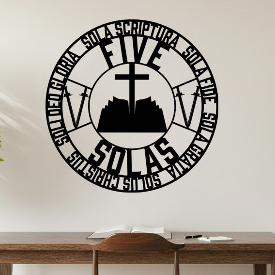 Five Solas Of The Reformation Sign