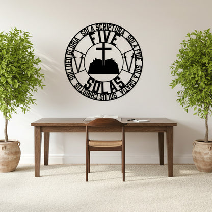 Five Solas Of The Reformation Sign