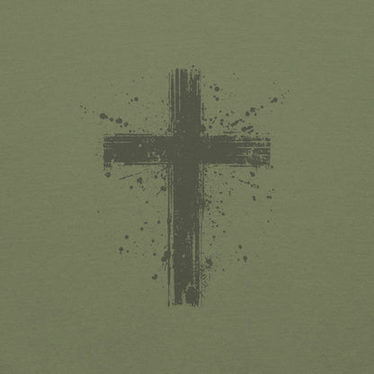 Grunge Cross Unisex Pullover Hoodie