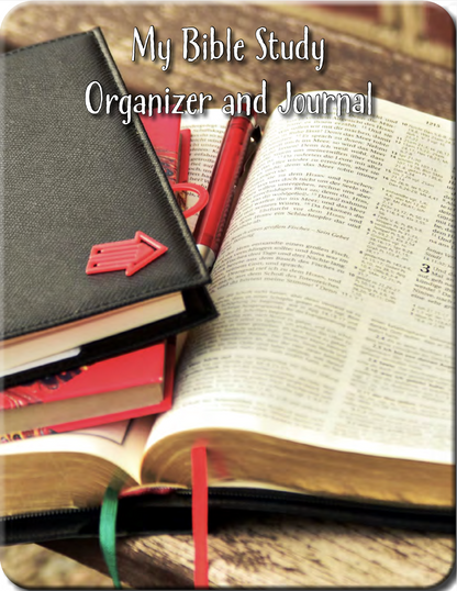 Bible Study Organizer Digital Download - Three Versions In One!